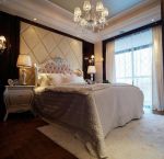 190平米美式风格卧室地毯装修效果图