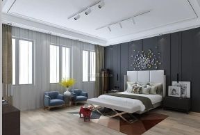 现代风格卧室设计 现代风格卧室效果图 
