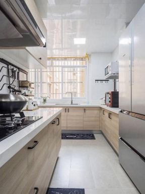 北欧风格100平三居室厨房装修效果图