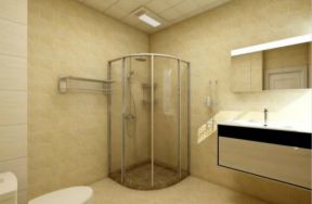 三居133平新中式风格卫生间淋浴间装修设计图