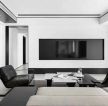 136平米三居室现代风格电视背景墙装修设计效果图赏析
