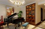 三居110平法式风格钢琴房装修效果图欣赏