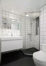 89平米现代风格卫生间淋浴房设计装修效果图
