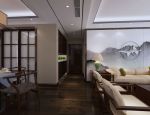 148平米四居室中式风格餐厅装修设计效果图