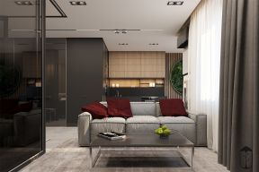 现代客厅沙发背景 现代客厅设计风格 
