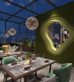 主题音乐餐厅500平米东南亚风格装修设计效果图