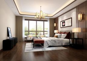 300平米中式小户型卧室装修设计效果图欣赏