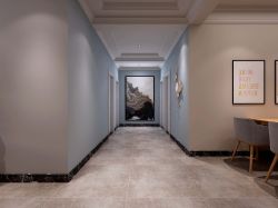 四居室160平现代风格过道走廊家装图片赏析