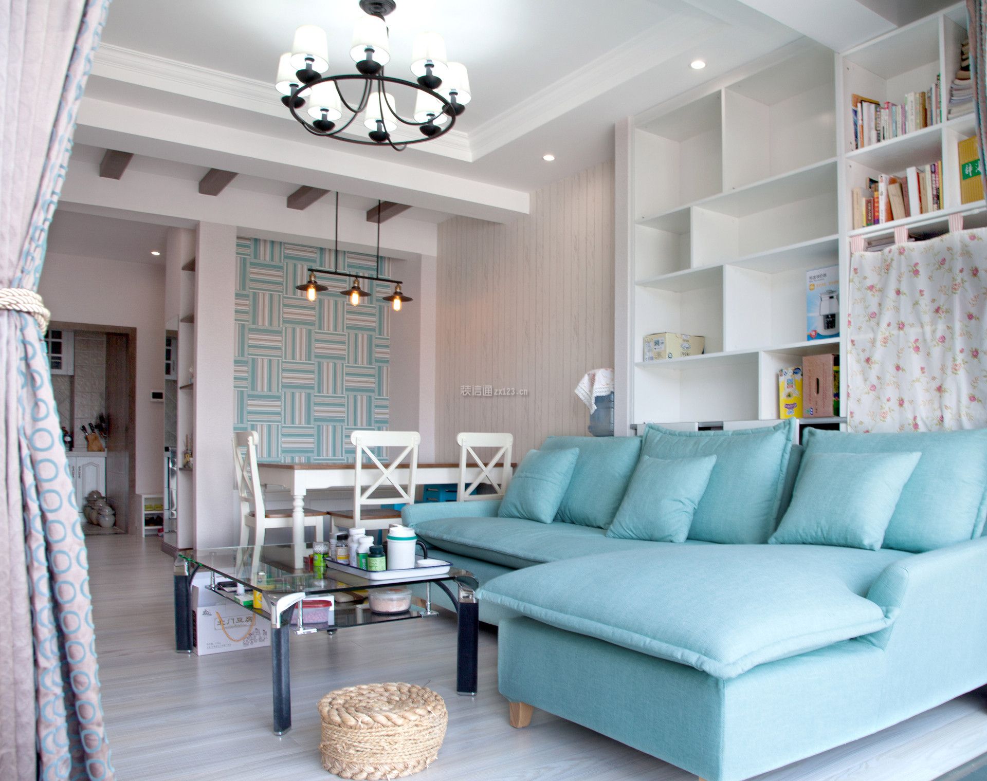 75平米二居室简约风格装修设计效果图欣赏