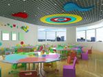 1200平米现代风格幼儿园装修设计效果图