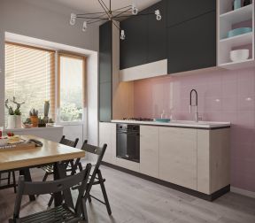 96平米二居室北欧风格厨房装修设计效果图