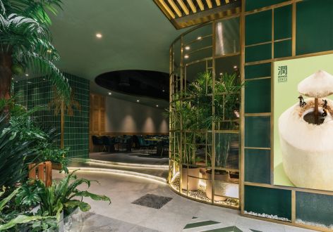 600平米东南亚风格中餐厅装修效果图
