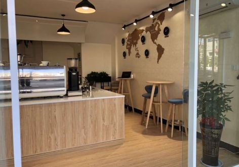 50平米日式风格咖啡店装修设计效果图
