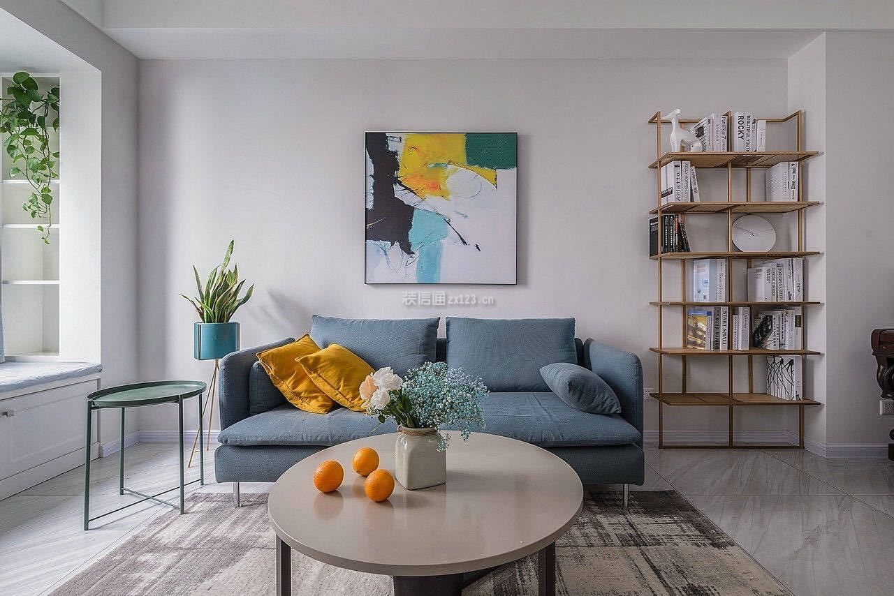 现代简约风格客厅沙发 现代简约风格客厅家具效果图