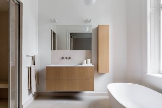 好看的现代风格房子浴室台盆柜装修图片一览