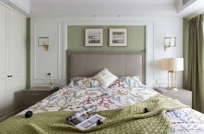 美式卧室家具图片 美式卧室家装效果图 美式卧室风格