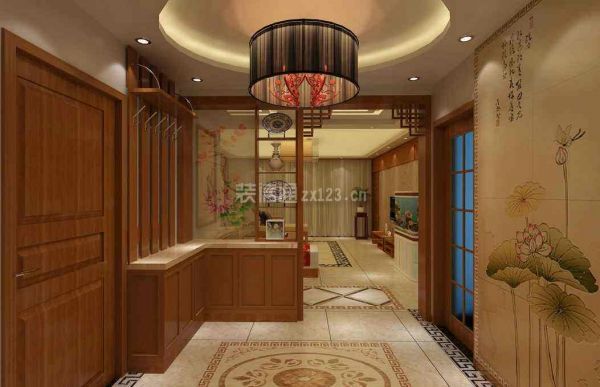 北京百创装饰玄关隔断装修设计及玄关隔断装修效果图