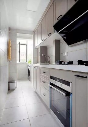长方形厨房设计 长方形厨房效果图