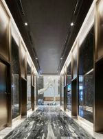 上海高级酒店电梯门口装饰装修图片