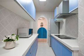 三居111平地中海风格厨房装修设计图