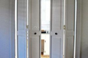 【千达成装饰】卫生间折叠门有哪些优点 卫生间折叠门怎么安装