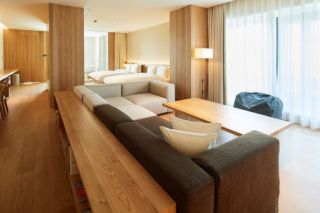 上海高档酒店套房沙发装修设计效果图片