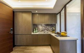 上海现代简约厨房室内装饰效果图欣赏