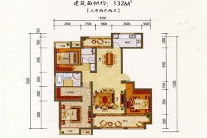 三室两厅8万装修预算