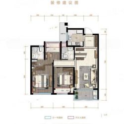 新希望滨江锦粼府户型图