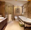 2023杭州美式风格高端别墅浴室装修设计图