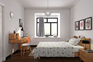 尖顶卧室装修方法