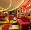 杭州ktv装潢大堂沙发摆放设计效果图片