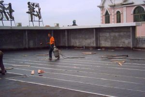 屋顶绿化施工