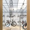上海现代风格自行车展厅装修设计图一览