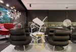 上海家具展厅单人椅装修设计效果图