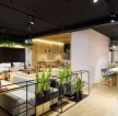 上海工业风格餐饮店餐厅射灯装修图