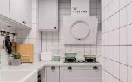 【合肥九重景装饰】小户型厨房贴什么样瓷砖好 整体厨房装修效果图案例
