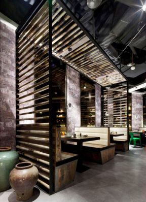 2023上海餐饮店餐厅混搭风格装修图