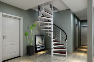[杭州一号家居]装修复式楼应该如何设计楼梯？