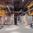 上海健身房室内灯光装修设计效果图