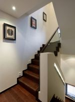 别墅280平中式风格楼梯装修设计图
