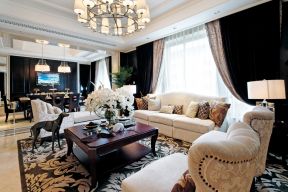 欧式古典风格客厅装修效果图 欧式古典风格客厅