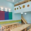合肥幼儿园教室实木桌椅装修设计图片