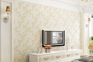 【绵阳实创装饰】客厅贴什么墙纸好 客厅墙纸选择要点