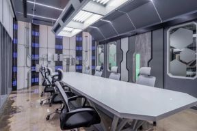2023合肥办公楼会议室创意装修效果图片