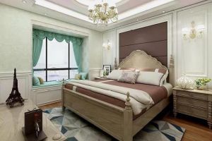 140平的四居室装修案例，温馨舒适又浪漫的现代美式风设计