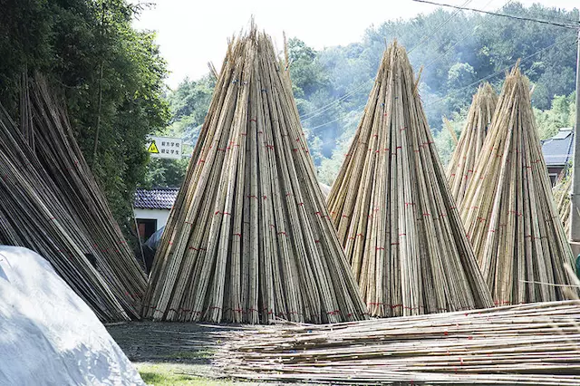 一家神秘的上海珠宝店 用最普通的竹材做装修也很高端