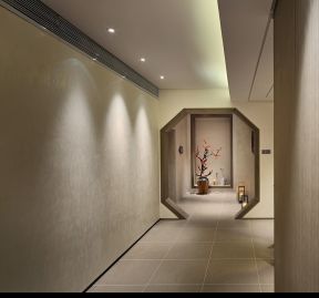 195平米平层现代简约风格走廊家装图片