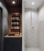 合肥小户型公寓淋浴房隔断装修设计图