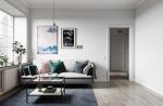 合肥小户型北欧风格公寓客厅装修图欣赏